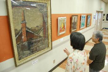 美術愛好家の作品も多数展示