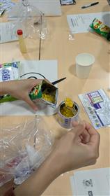 実演（防災クッキング）