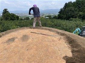 真砂土と腐葉土
