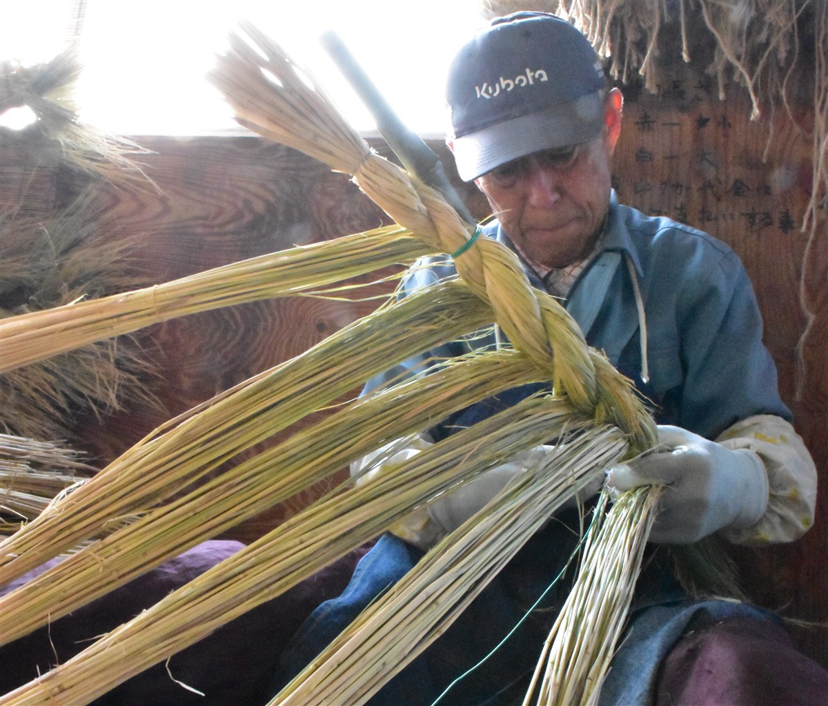 お正月を彩る「しめ縄」― 70年を超える伝統の手仕事の画像